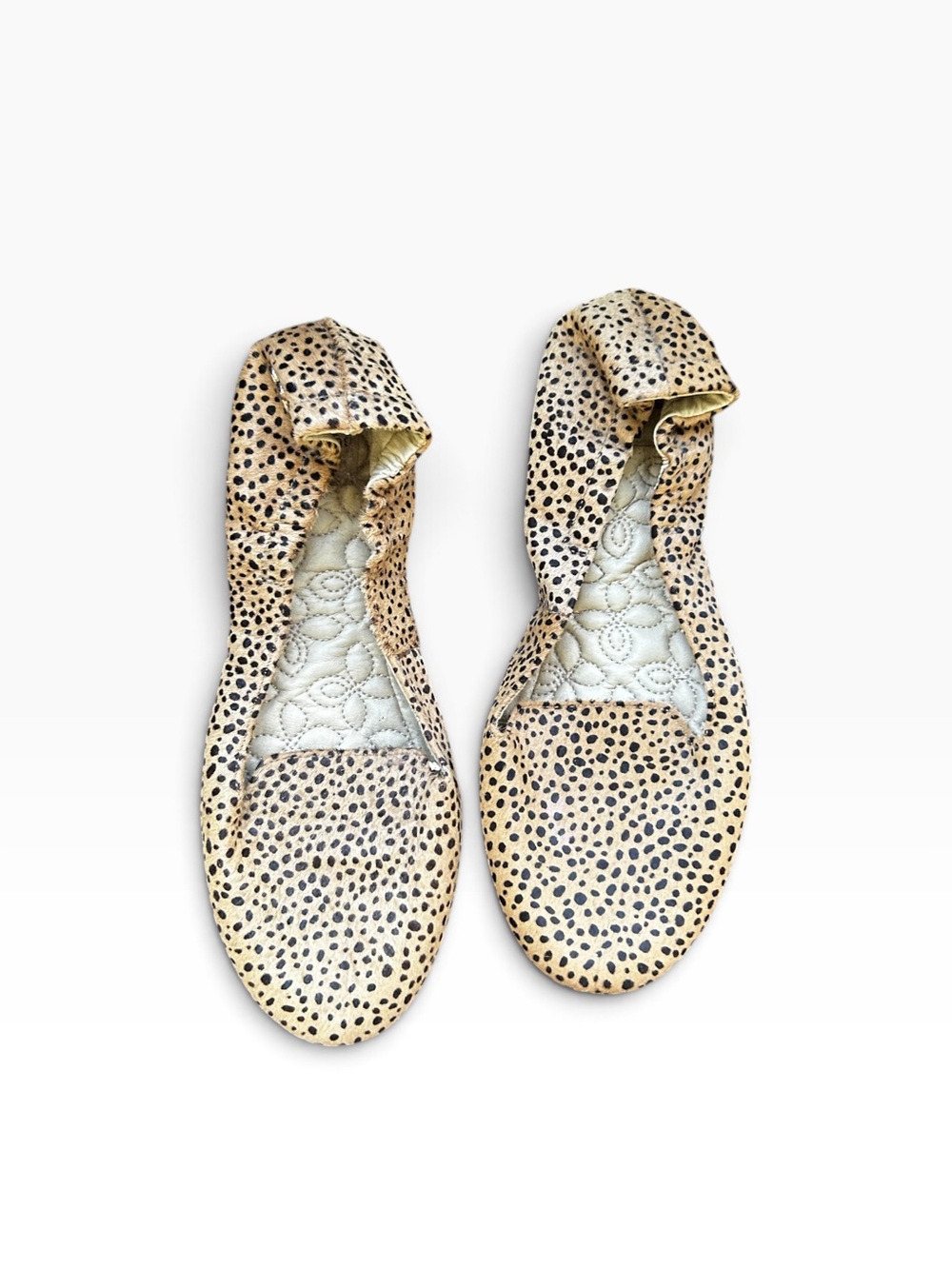 Butterfly Twists Leopard Ballet Flats Size 39